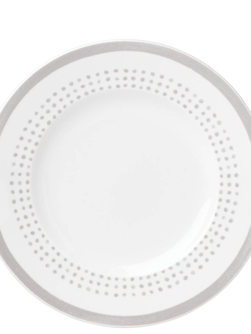 Charlotte Street Grey East Accent Plate