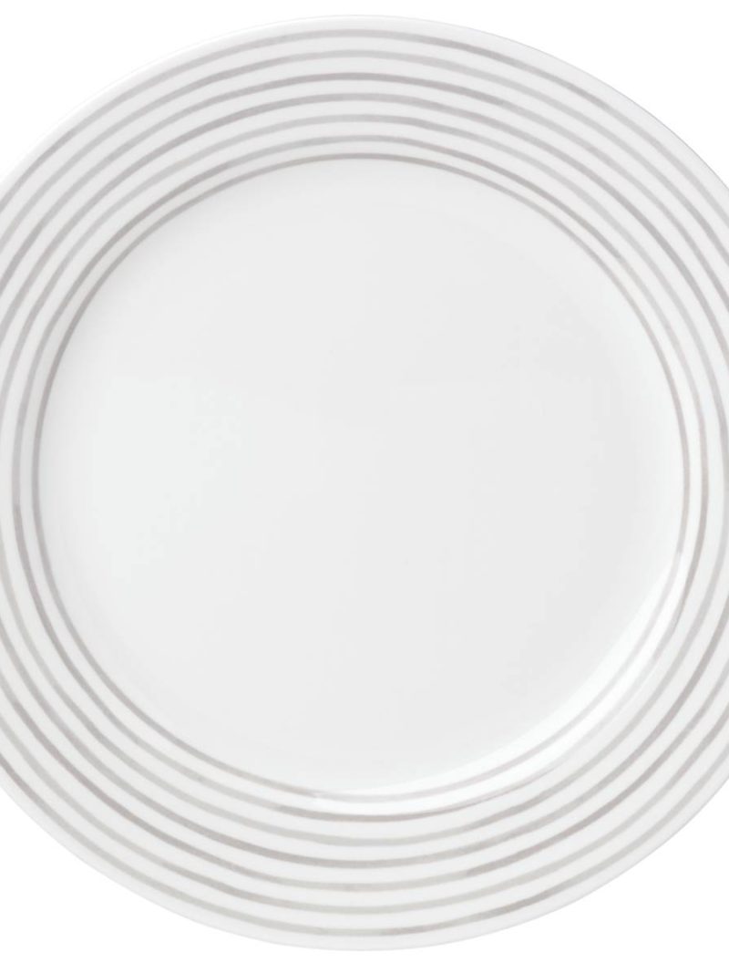 Charlotte Street Grey East Dinner Plate